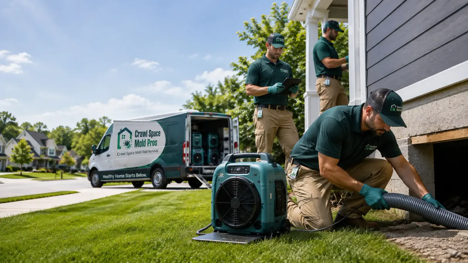 Crawl Space Mold Removal in Clinton, MO